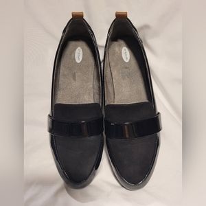 Dr. Scholl's Webster Microfiber/Patent Loafers 7.5